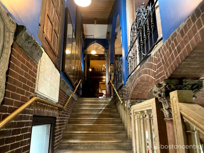 isabella stewart gardner museum staircase boston